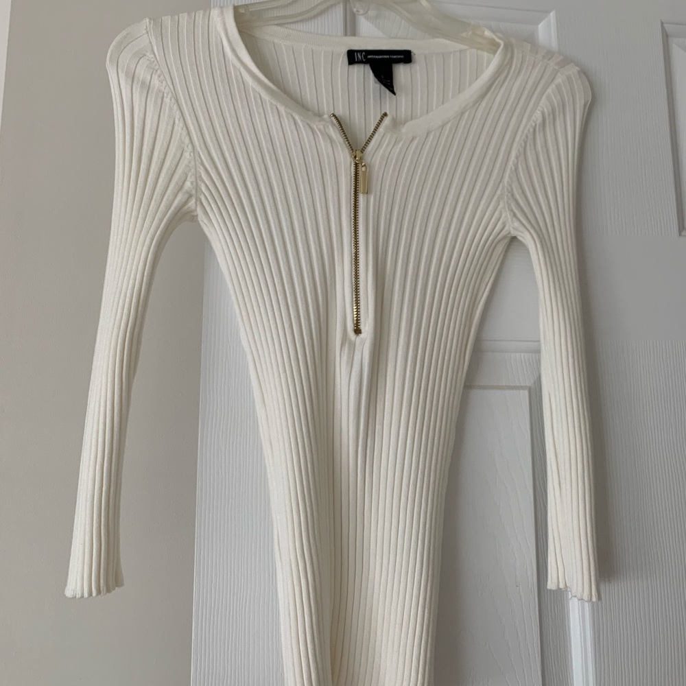 INC white blouse